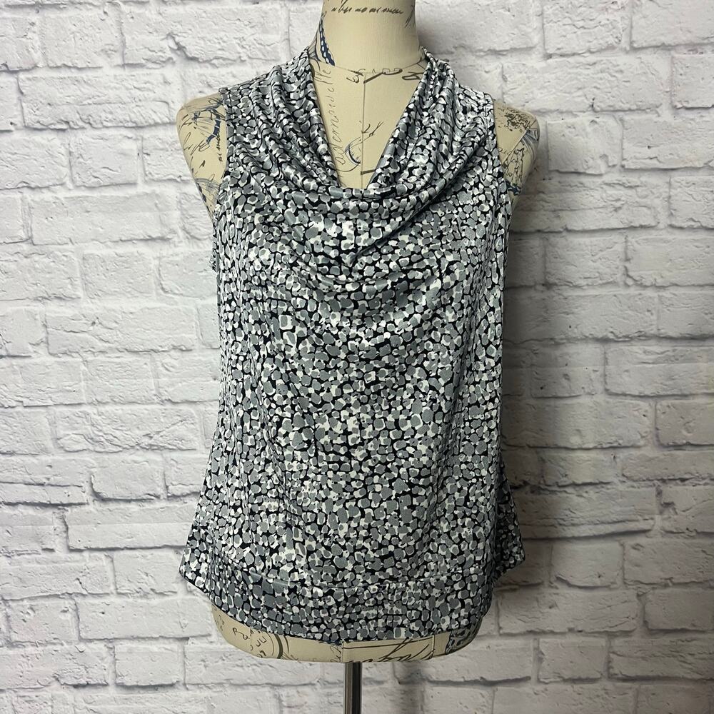 Alfani Petite Printed Tank Blouse